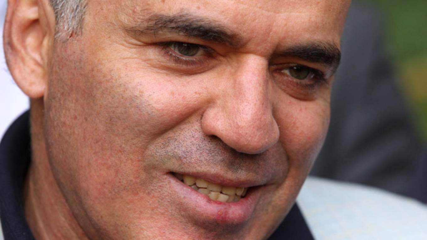 Garry Kasparov - Garry Kasparov is a former world chess champion