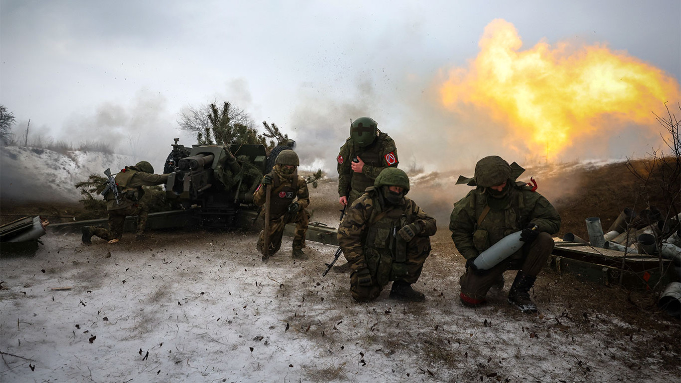 Drone video shows attack on Russian troops in Bakhmut, Ukraine's military  says