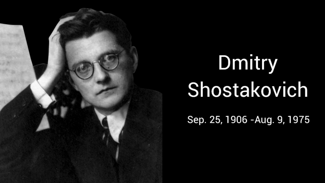 On This Day in 1906 Dmitry Shostakovich Was Born - The Moscow Times
