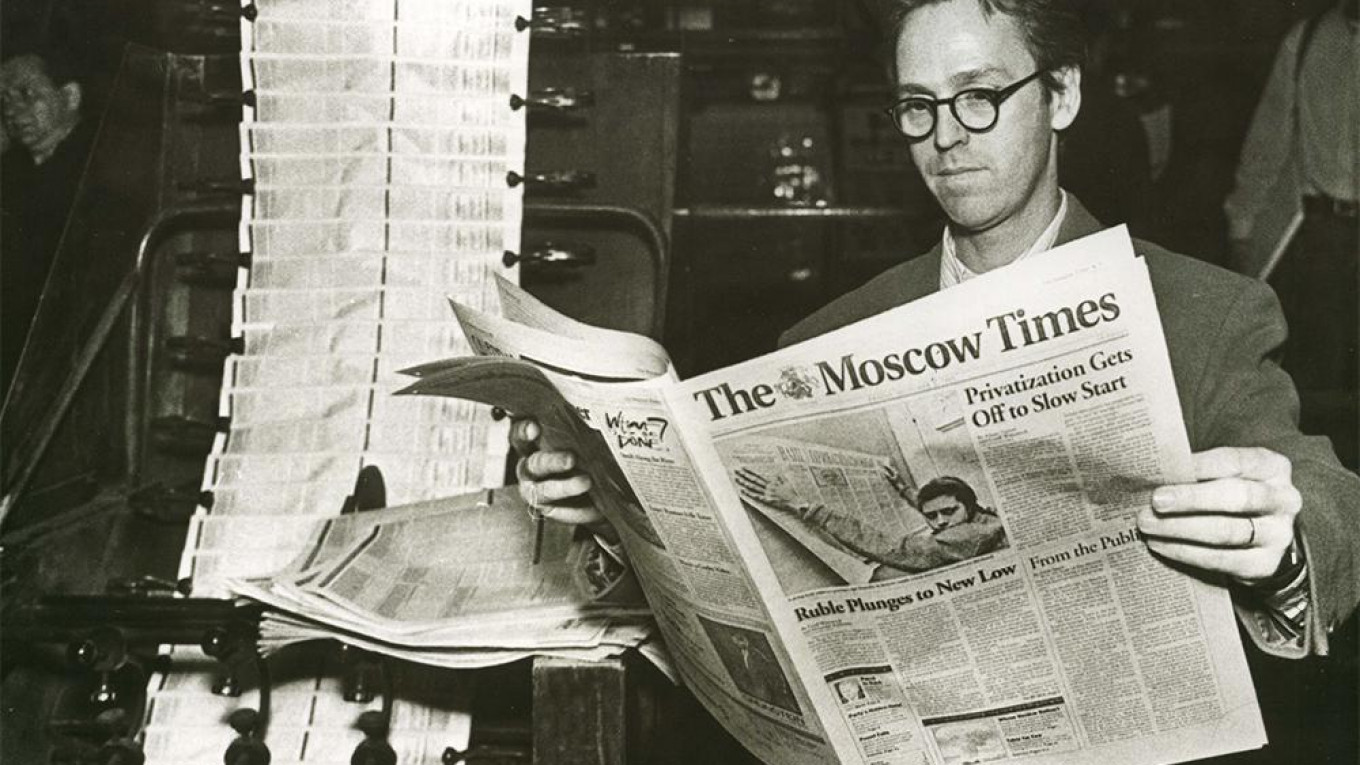 Designing The Moscow Times