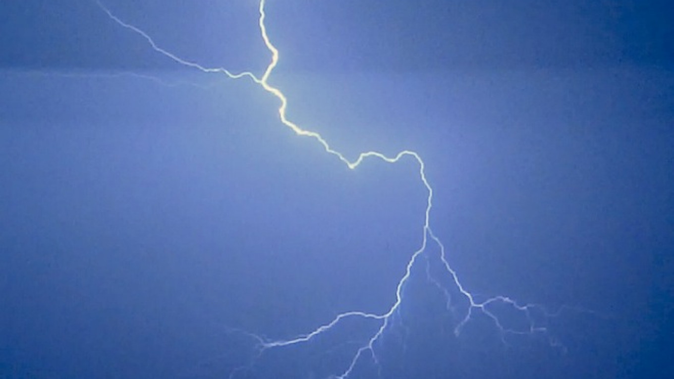 One-Year-Old Boy Escapes Death After Lightning Strikes Father