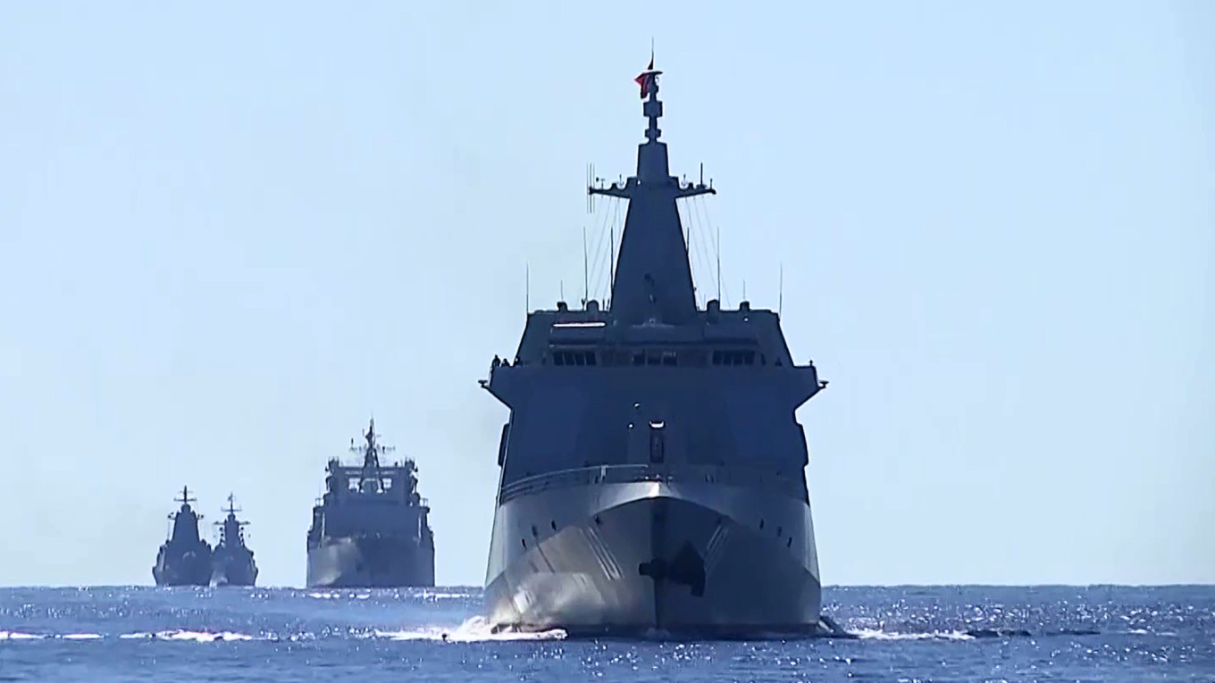 China, Russia Stage Pacific Navy Drills