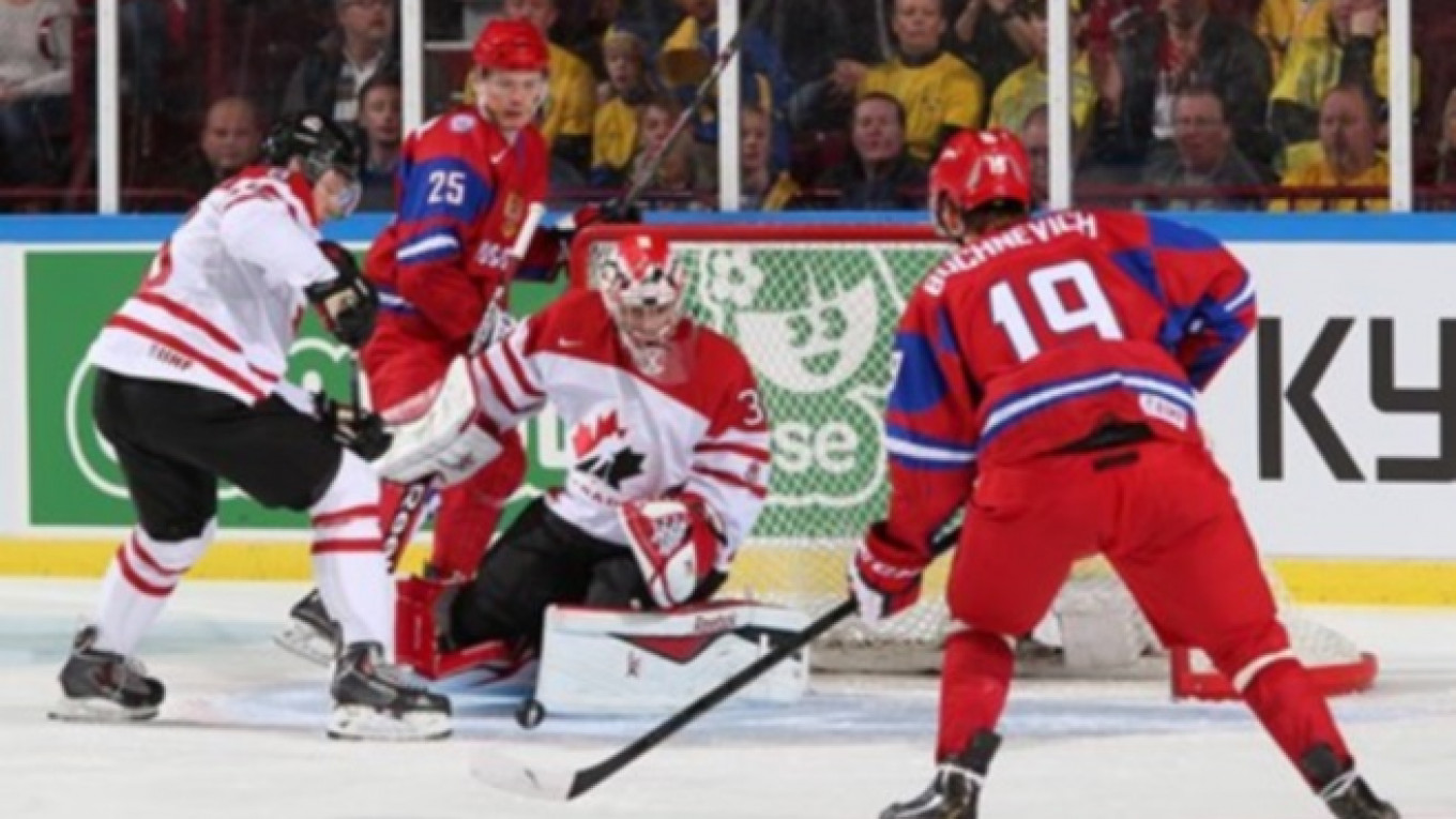 Russia Hockey Team Dons Soviet Jerseys in Loss to Finland - The Moscow Times