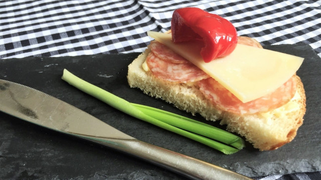 Smoked Salmon Cream Cheese Sandwiches - Olga in the Kitchen