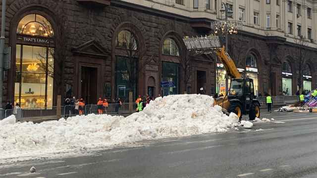 Moscow Shatters Daily Record Snowfall - The Moscow Times