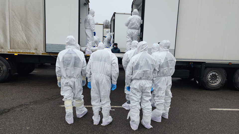 Russia Returns Bodies of Over 1K Ukrainian Soldiers