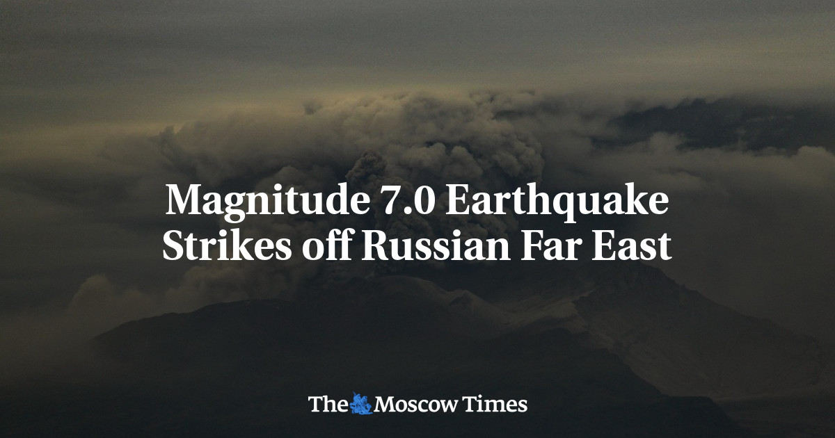 Magnitude 7.0 Earthquake Strikes off Russian Far East