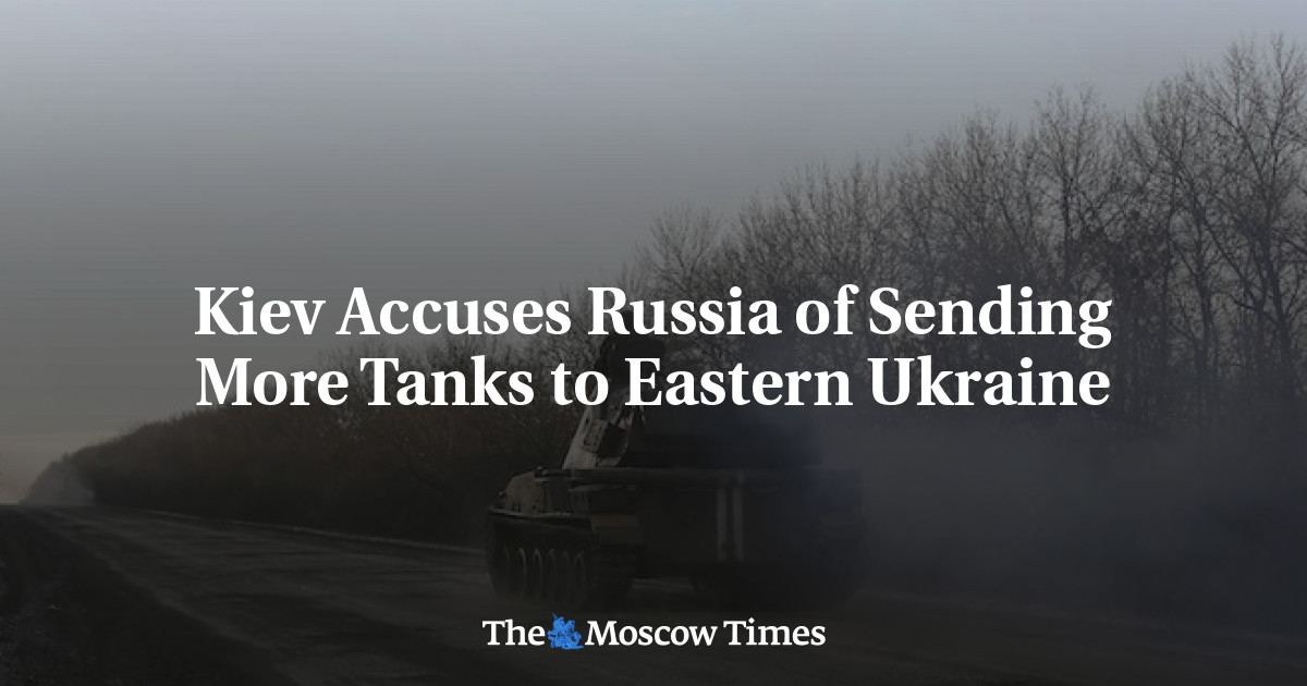 Kiev menuduh Rusia mengirim lebih banyak tank ke Ukraina timur