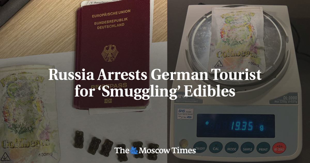 В России арестовали немецкого туриста за «контрабанду» продуктов питания
