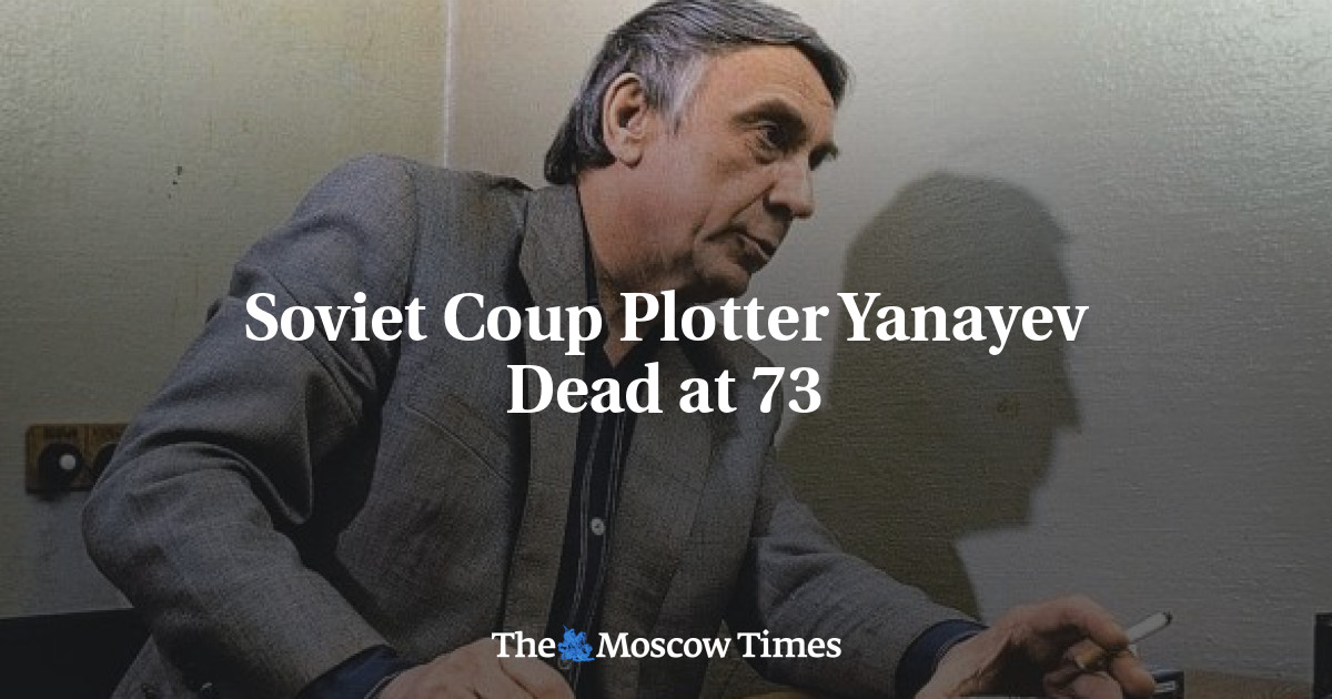 Soviet Coup Plotter Yanayev Dead at 73