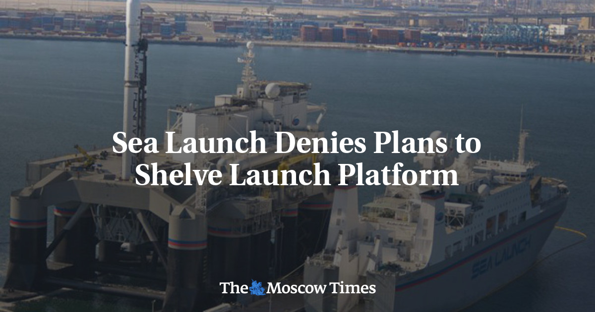 Sea Launch menyangkal rencana untuk mengangkat platform peluncuran