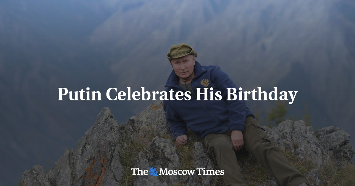 Putin Celebrates His Birthday - The Moscow Times