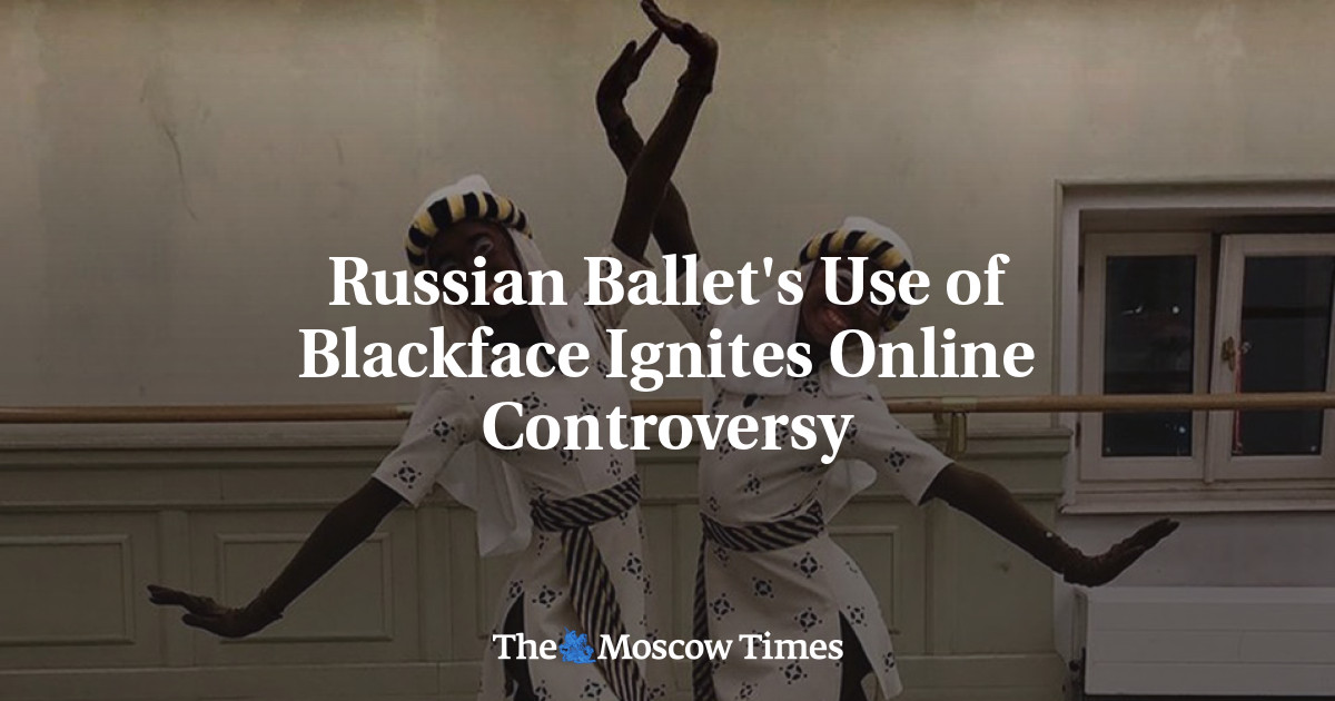 Penggunaan blackface oleh balet Rusia menyulut kontroversi online