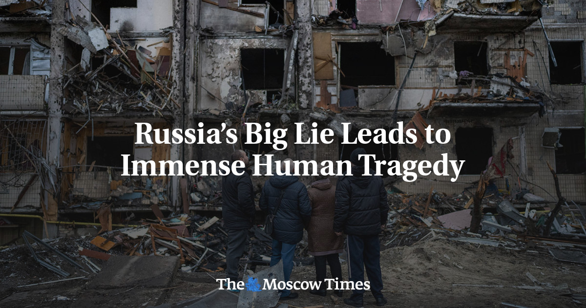 Kebohongan besar Rusia menyebabkan tragedi kemanusiaan yang sangat besar