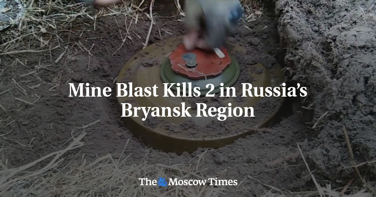 Mine Blast Kills 2 in Russia’s Bryansk Region