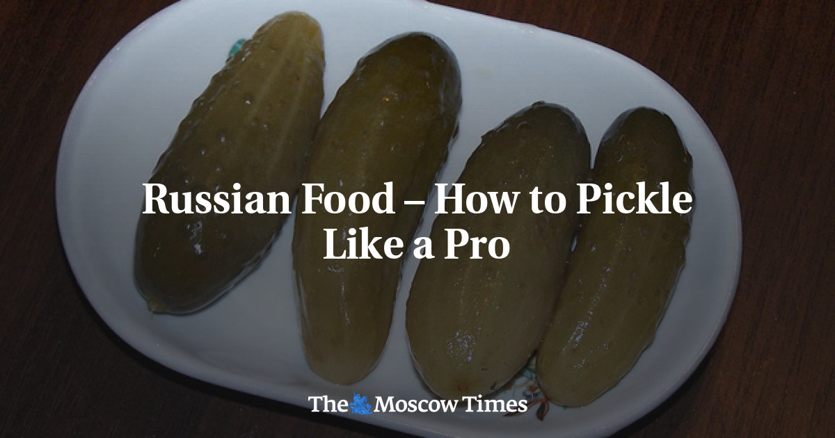 Makanan Rusia – cara membuat acar seperti seorang profesional