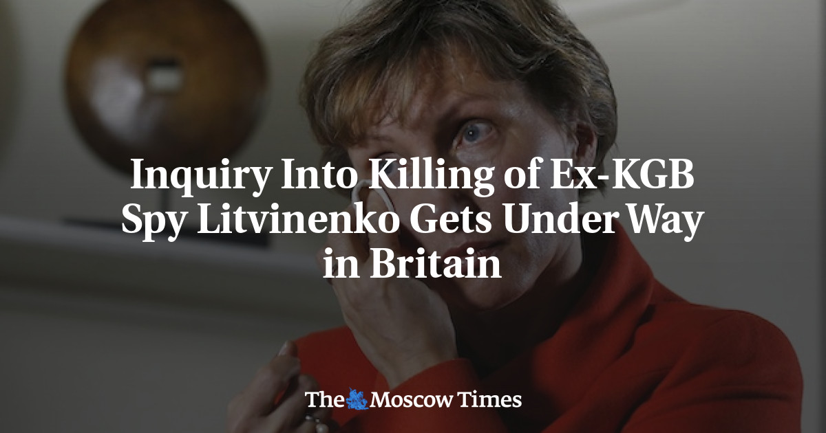 Investigasi pembunuhan mantan mata-mata KGB Litvinenko dimulai di Inggris