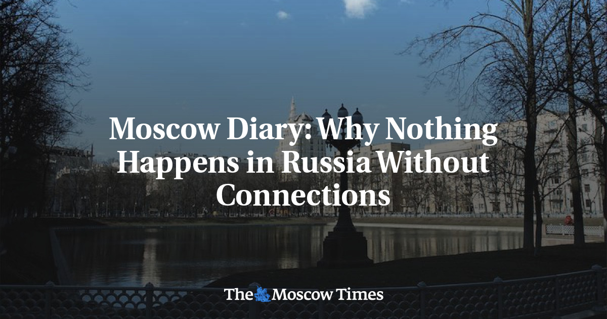 Mengapa tidak ada yang terjadi di Rusia tanpa koneksi