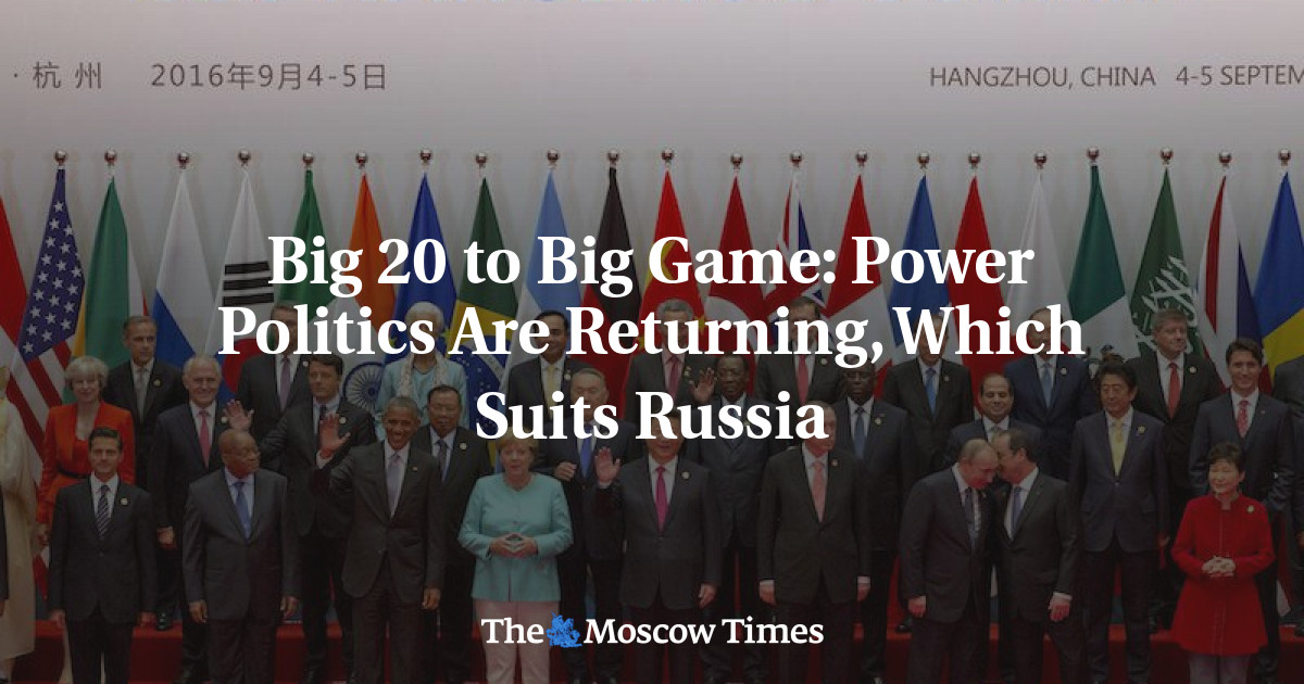 Politik kekuasaan kembali muncul, dan hal ini cocok untuk Rusia