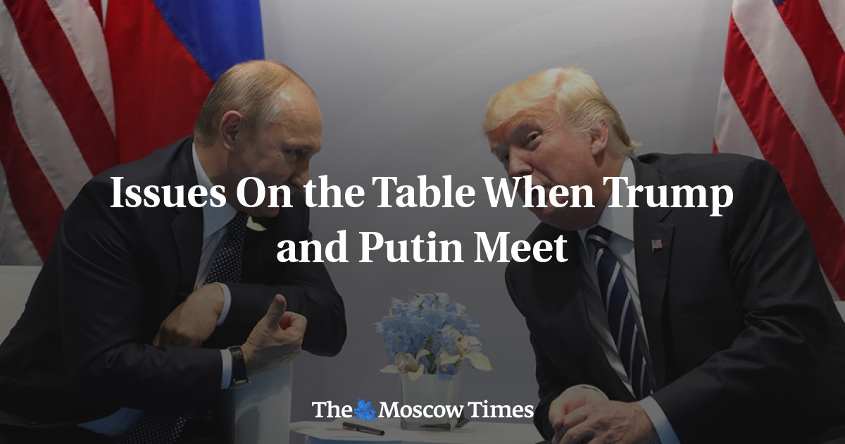 Masalah yang dibahas saat Trump dan Putin bertemu