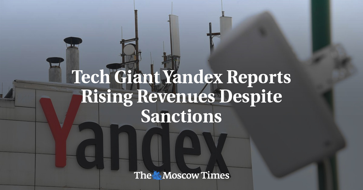 Tech Giant Yandex Reports Rising Revenues Despite Sanctions