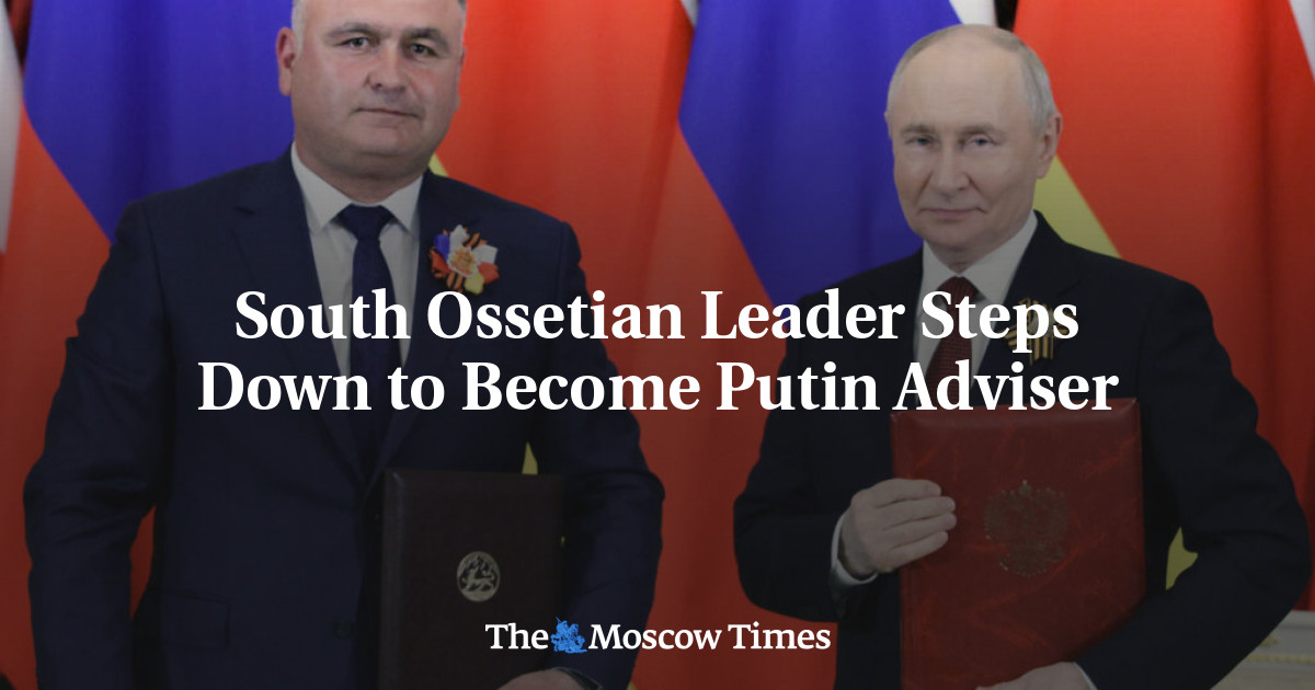 South Ossetian Leader Steps Down to Become Putin Adviser