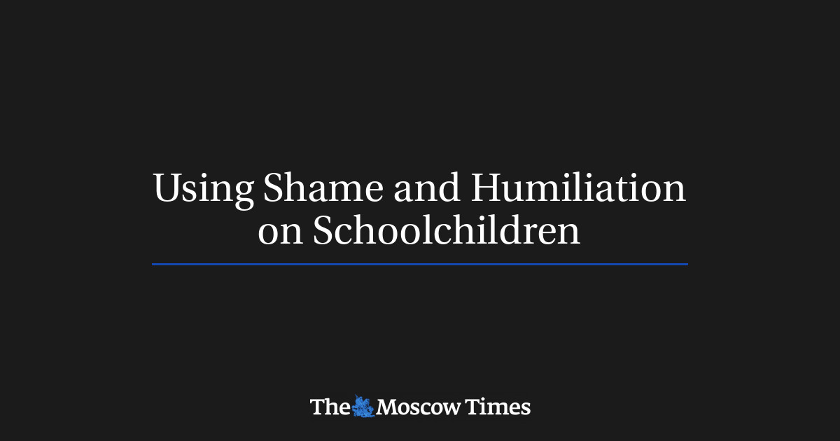 using-shame-and-humiliation-on-schoolchildren