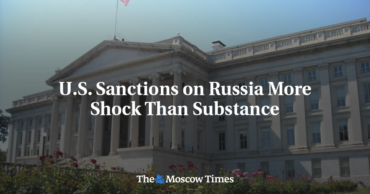 U.S. Sanctions on Russia More Shock Than Substance