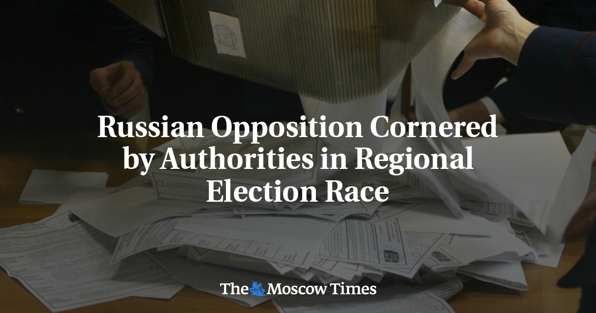 Oposisi Rusia diunggulkan oleh pihak berwenang dalam pemilihan umum daerah