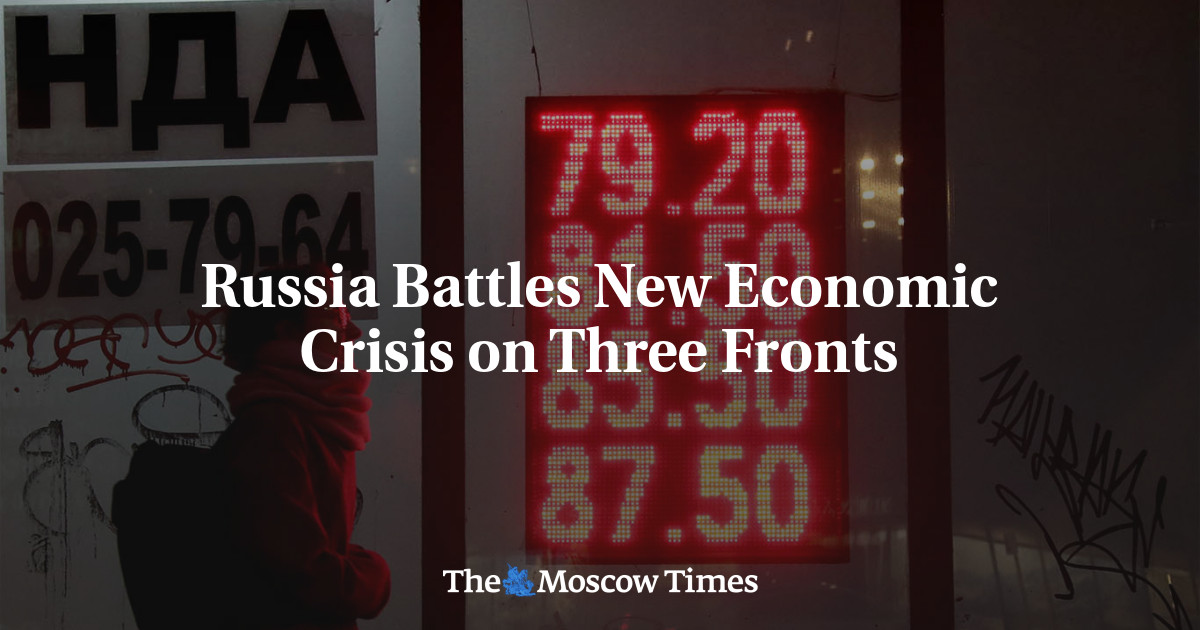 Rusia sedang memerangi krisis ekonomi baru di tiga front