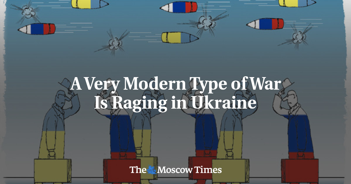 Jenis perang yang sangat modern sedang berkecamuk di Ukraina