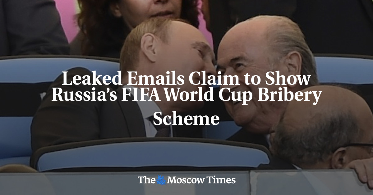 Email yang bocor mengklaim menunjukkan skema suap Piala Dunia FIFA Rusia