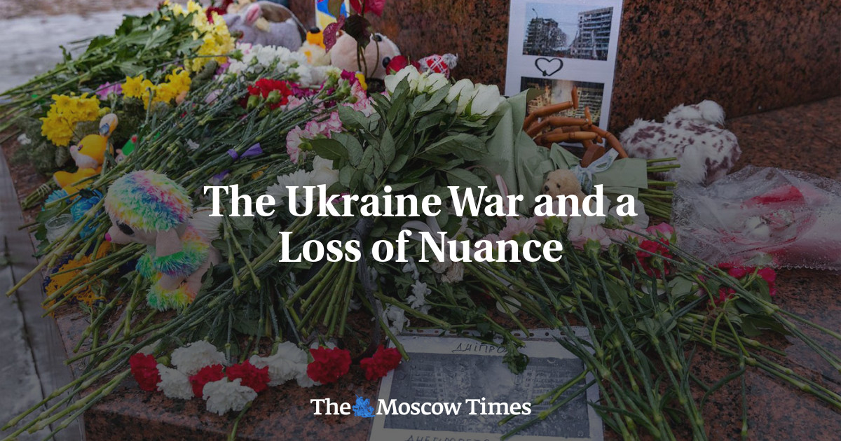 Perang Ukraina dan hilangnya nuansa