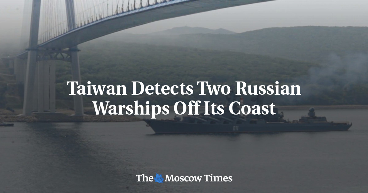 Taiwan monitora due navi da guerra russe al largo delle sue coste