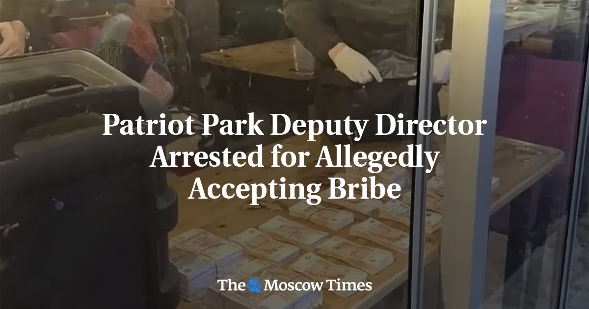 Patriot Park Deputy Director Arrested for Allegedly Accepting Bribe