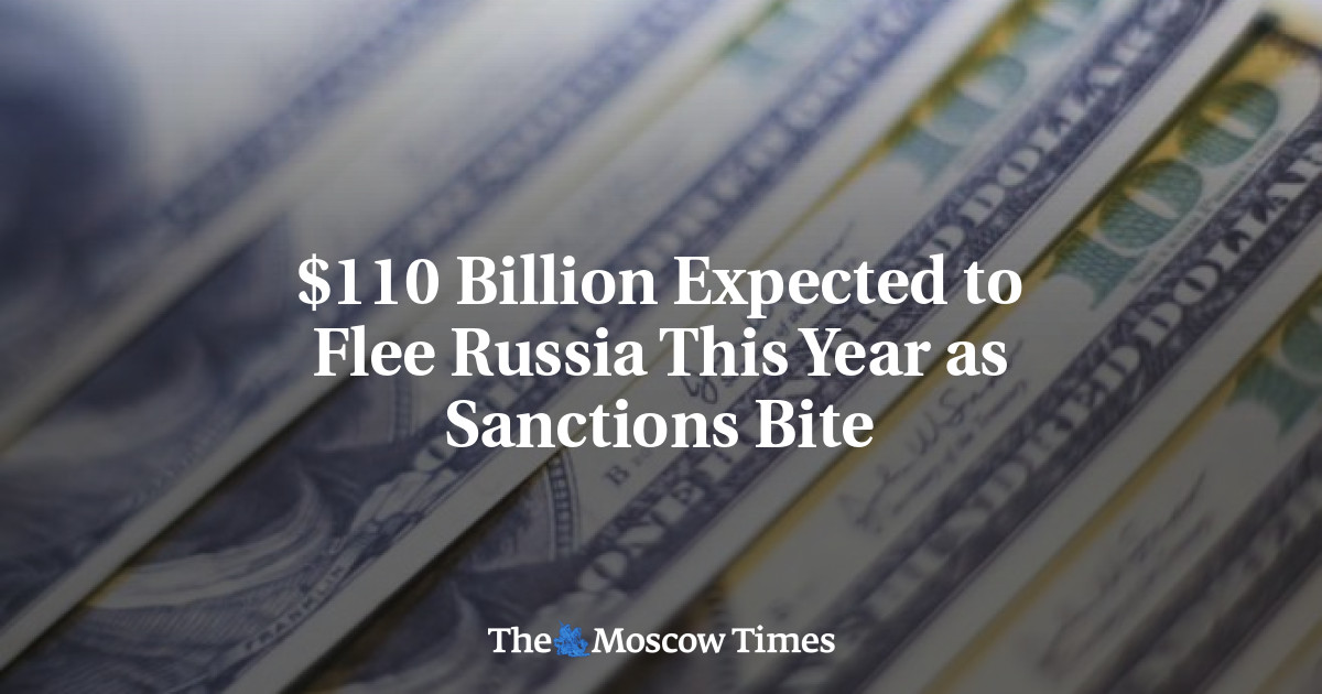0 miliar diperkirakan akan keluar dari Rusia tahun ini sebagai sanksi