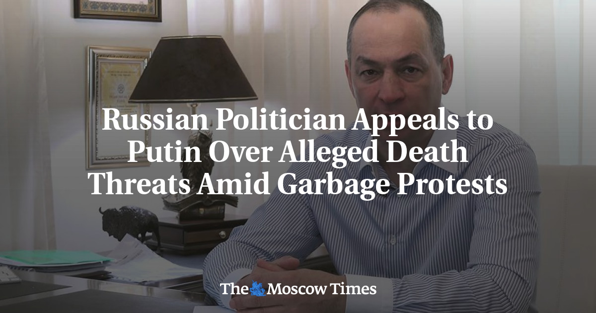 Russian Politician Appeals to Putin Over Alleged Death Threats Amid ...