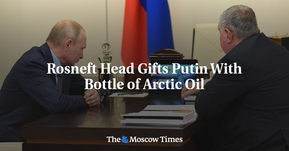 Tetesan terbaik minyak Arktik di meja Putin