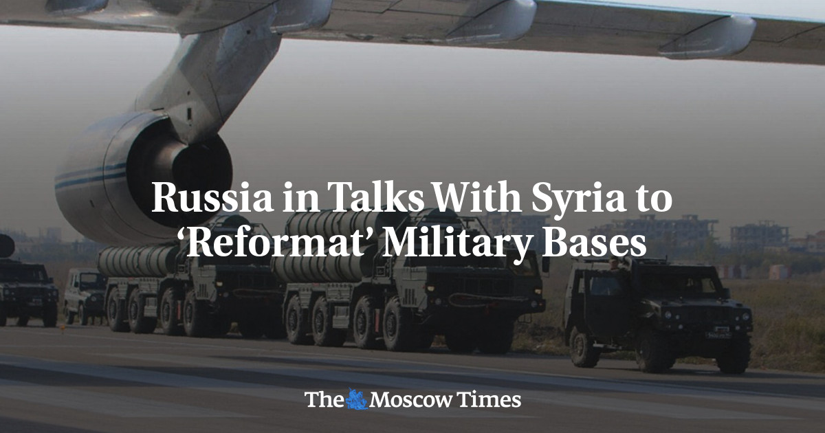 Russia in Talks With Syria to ‘Reformat’ Military 