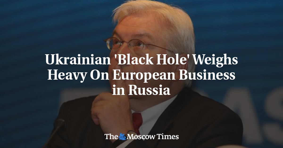 ‘Lubang Hitam’ Ukraina sangat membebani urusan Eropa di Rusia