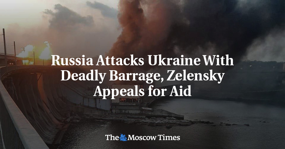 Rusia menyerang Ukraina dengan serangan mematikan dan Zelensky meminta bantuan