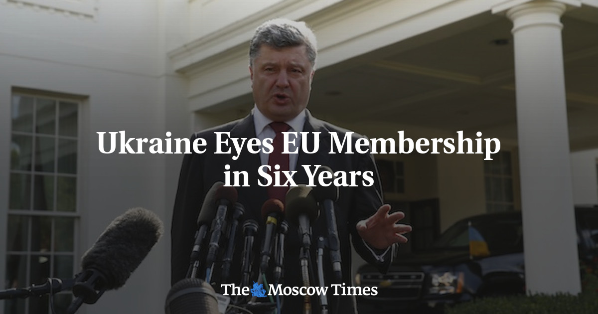 Ukraina Mengincar Keanggotaan UE dalam Enam Tahun
