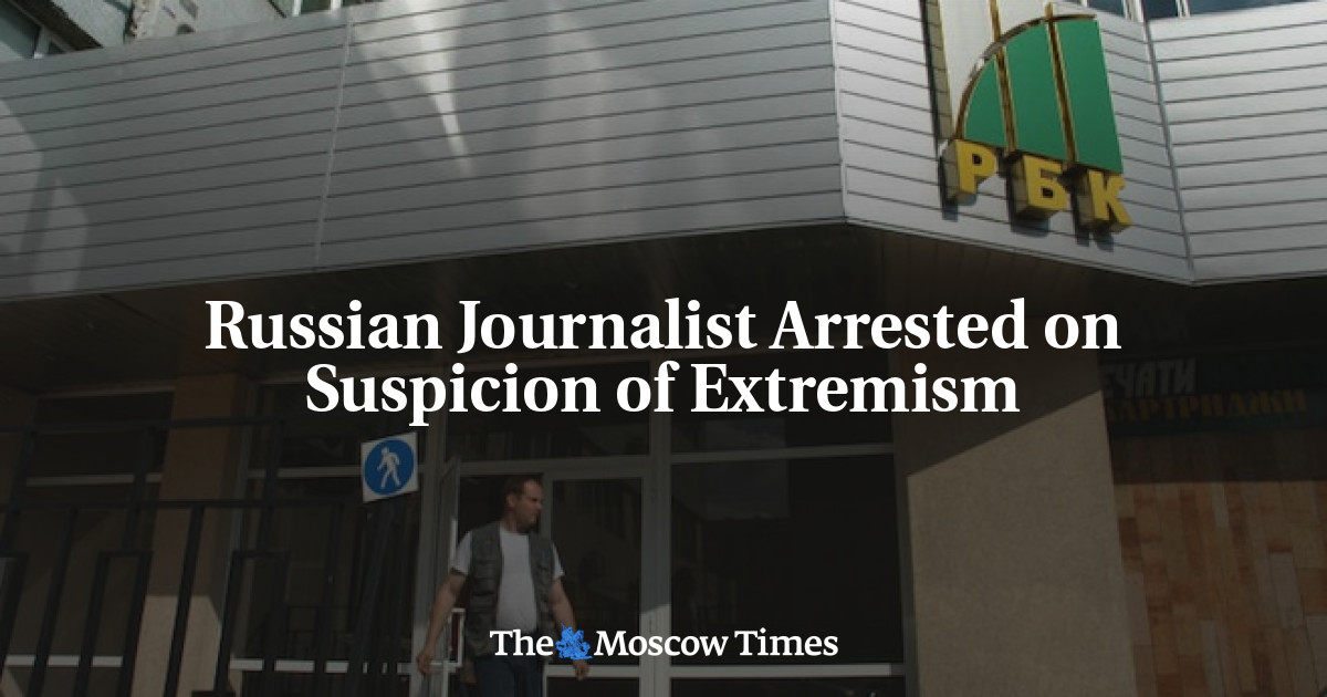Wartawan Rusia ditangkap atas dugaan ekstremisme