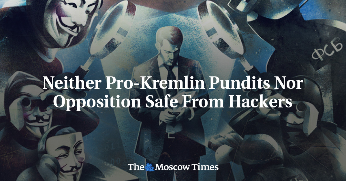 Baik pendukung Kremlin maupun oposisi tidak aman dari peretas