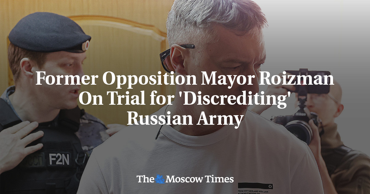 Former Opposition Mayor Roizman On Trial for 'Discrediting' Russian ...