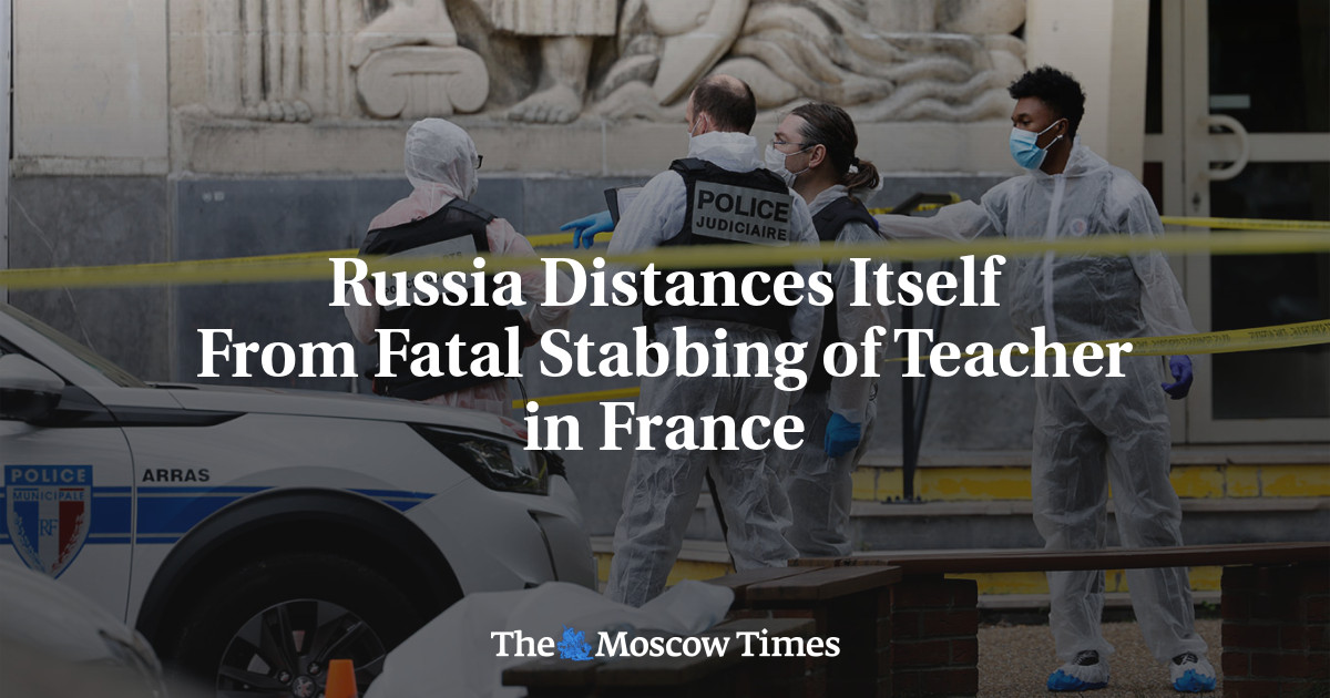 Russia Distances Itself From Fatal Stabbing of Teacher in France