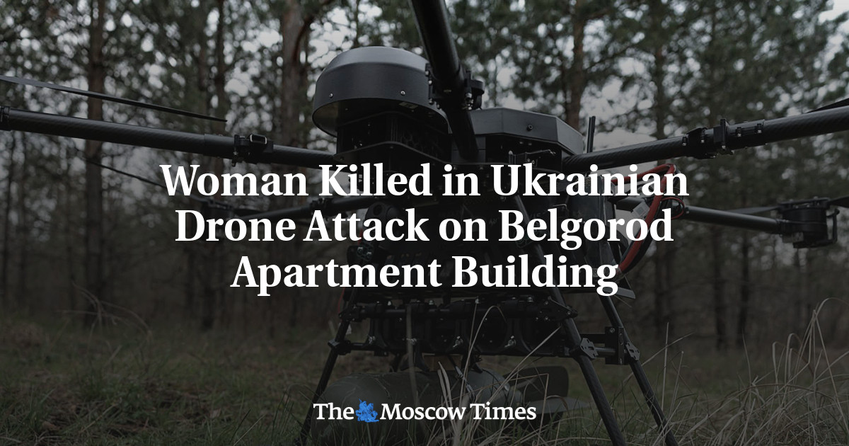 Woman Killed in Ukrainian Drone Attack on Belgorod Apartment Building