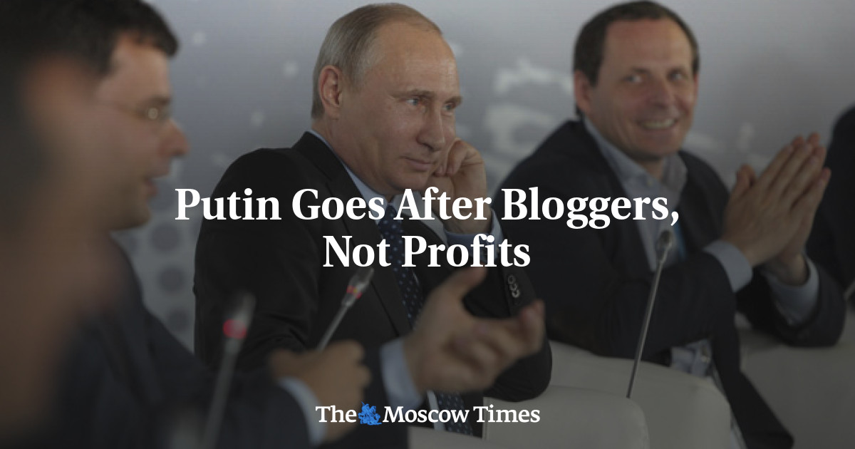 Putin mengejar blogger, bukan keuntungan
