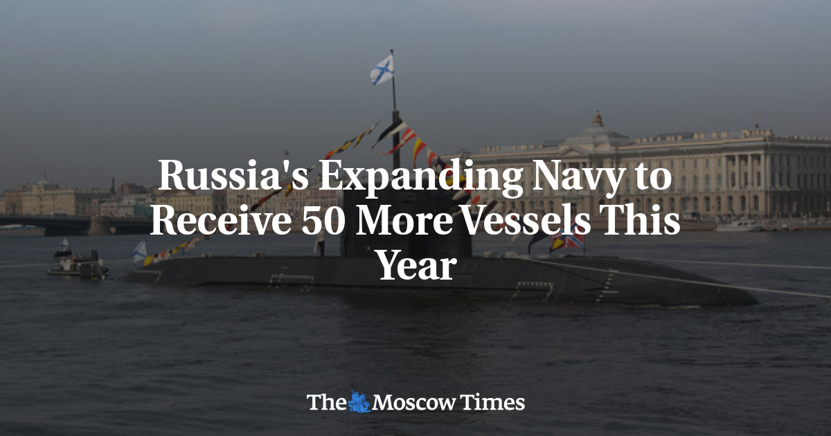 Russia's Expanding Navy to Receive 50 More Vessels This Year