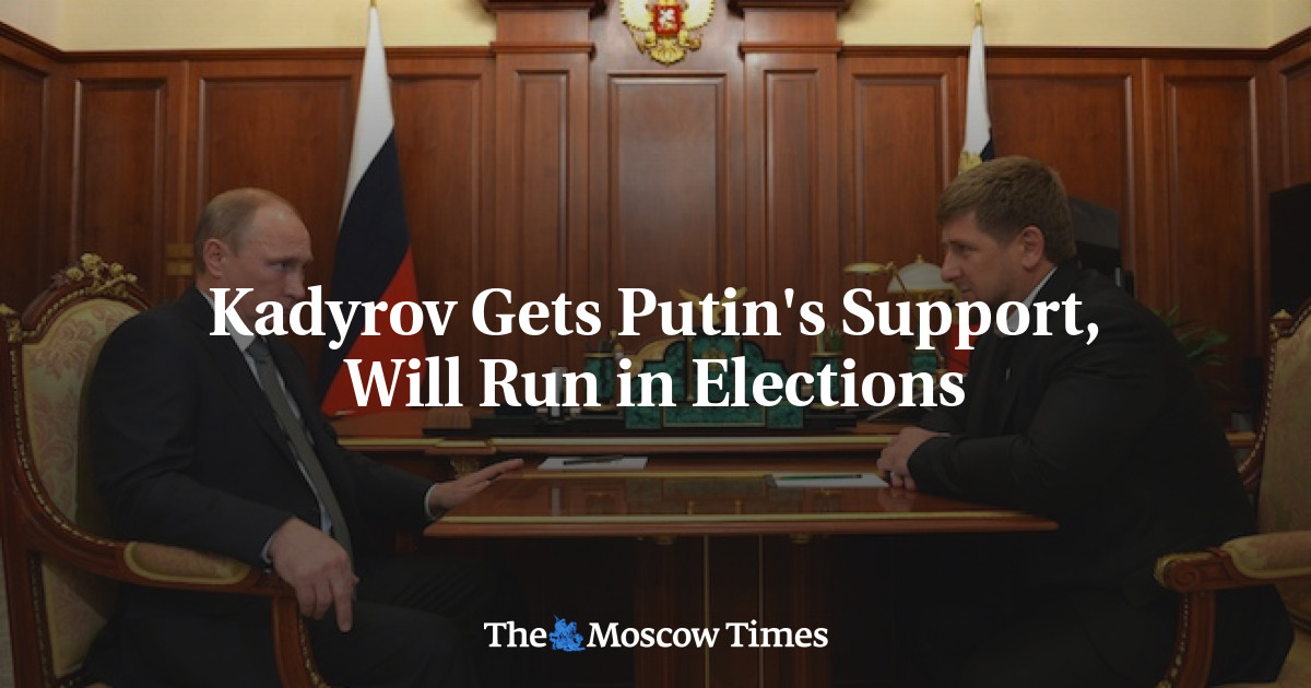 Kadyrov mendapat dukungan Putin, akan mencalonkan diri dalam pemilihan